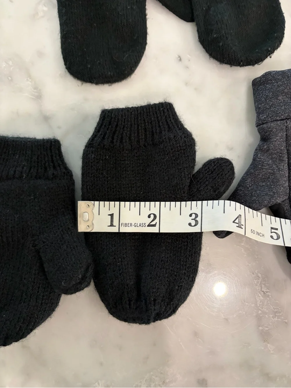 Head Kids Mittens Set - Black & Charcoal
